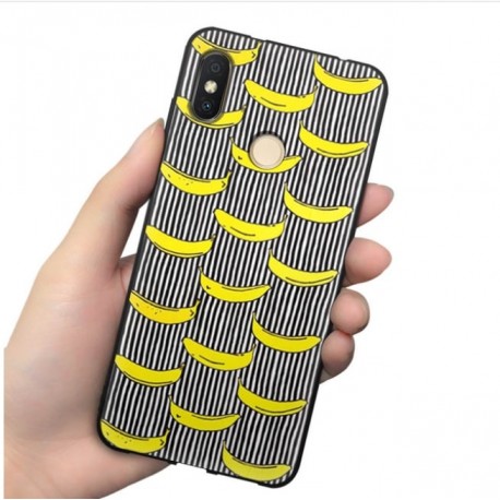Coque Silicone Xiaomi MI 8 Bananas