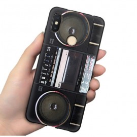 Coque Silicone Xiaomi MI 8 Radio Cassettes