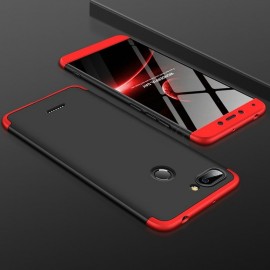 Coque 360 Xiaomi Redmi 6 Noir et Rouge