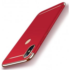 Coque Xiaomi MI A2 Lite Rigide Chromée Rouge