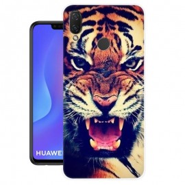 Coque Silicone Huawei P Smart Plus Tigre