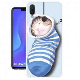 Coque Silicone Huawei P Smart Plus Chatons