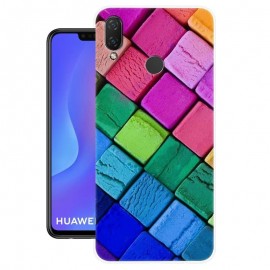 Coque Silicone Huawei P Smart Plus Cubes