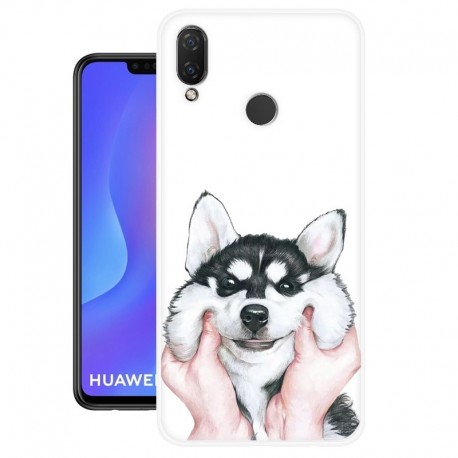 Coque Silicone Huawei P Smart Plus Husky