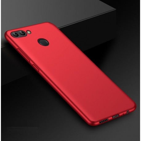 coque huawei p smart 2019 silicone rouge