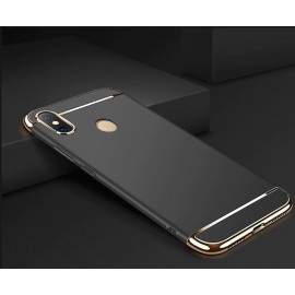 Coque Xiaomi MI 8 SE Rigide Chromée Noir