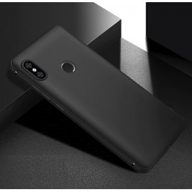 Coque Silicone Xiaomi Redmi Note 6 Pro Extra Fine Noir
