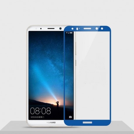 Verre trempé Huawei Mate 10 Lite Protecteur d'écran Bleu
