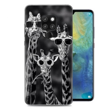 Coque Silicone Huawei Mate 20 Girafes
