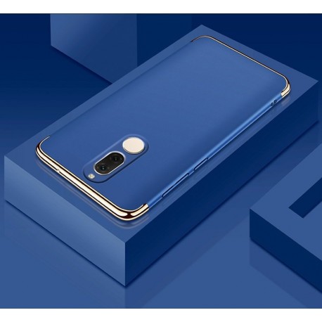 Coque Huawei Mate 10 Lite Rigide Chromé Bleu