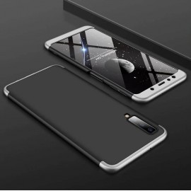 Coque 360 Samsung Galaxy A7 2018 Noir et Gris