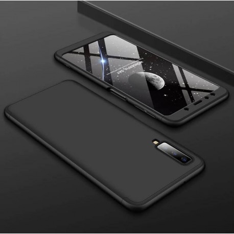 Coque 360 Samsung Galaxy A7 2018 Noir