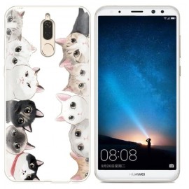 Coque Silicone Huawei Mate 10 Lite Chatons