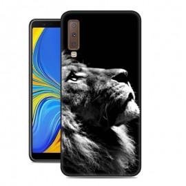 Coque Silicone Samsung Galaxy A7 2018 Lion