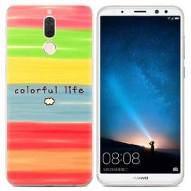 Coque Silicone Huawei Mate 10 Lite Couleurs