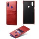 Coque Xiaomi Redmi Note 7 Cuir Rouge Imix