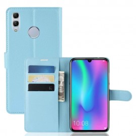 Etuis Portefeuille Huawei P Smart 2019 Simili Cuir Bleu