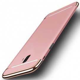 Coque Samsung Galaxy J6 Plus Rigide Chromée Rose