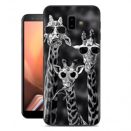 Coque Silicone Samsung Galaxy J6 Plus Girafes
