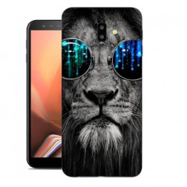 Coque Silicone Samsung Galaxy J6 Plus Lion selfie