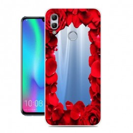 Coque Silicone Huawei P Smart 2019 Roses