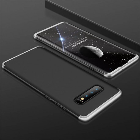Coque 360 Samsung Galaxy S10 Noir et Gris