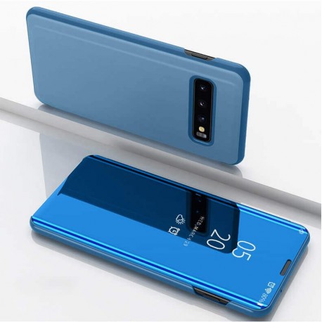 Etuis Samsung Galaxy S10  Cover Translucide Bleu