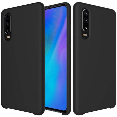 Coque Xiaomi MI 9 Silicone Liquide touché très doux Noire