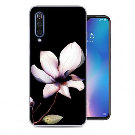 Coque Silicone Xiaomi MI 9 Fleur