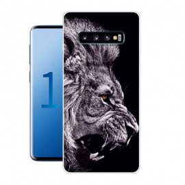 Coque Silicone Samsung Galaxy S10 Plus Lion