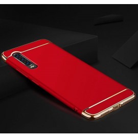 Coque Huawei P30 Rigide Chromée Rouge