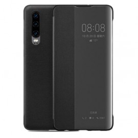 Etuis Huawei P30 Noir Smart Cover