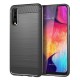 Coque Silicone Samsung Galaxy A50 Brossé Grise