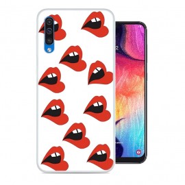 Coque Silicone Samsung Galaxy A50 Bisous