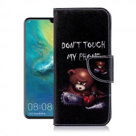 Etuis Portefeuille Huawei P30 Lite Ourson