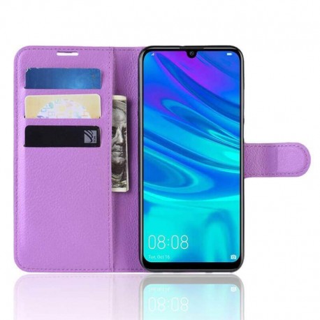 Etuis Portefeuille Huawei P30 Pro Simili Cuir Lila