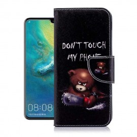 Etuis Portefeuille Huawei P30 Pro Ours
