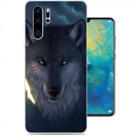 Coque Silicone Huawei P30 Pro Loup