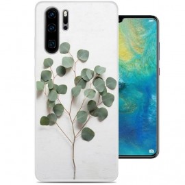 Coque Silicone Huawei P30 Pro Feulles