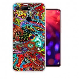 Coque Silicone Honor View 20 Abstrait