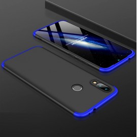 Coque 360 Xiaomi Mi Play Noir et Bleue