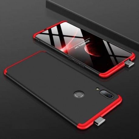 Coque 360 Huawei P Smart Z Noir et Rouge