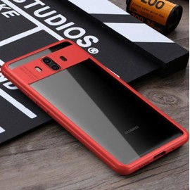 Coque Huawei Mate 10 Silicone hybride Rouge