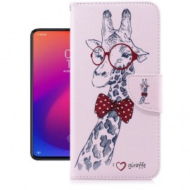 Etuis Portefeuille Xiaomi MI 9T Girafe