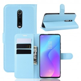 Etuis Portefeuille Xiaomi MI 9T Simili Cuir Bleu