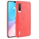 Coque Xiaomi Mi A3 Croco Cuir Rouge