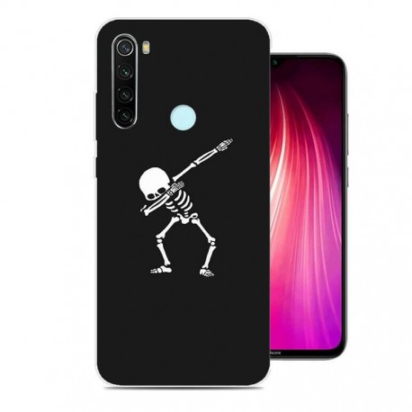 Coque Silicone Xiaomi Redmi Note 8 Squelette
