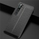 Coque Silicone Xiaomi Mi NOTE 10 Tpu Cuir 3D Noire