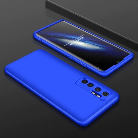 Coque 360 Xiaomi Mi Note 10 Lite Bleue