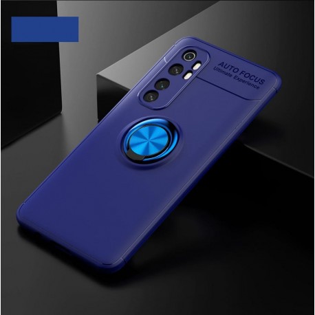 Coque Anneau Xiaomi Mi Note 10 Lite bleue
